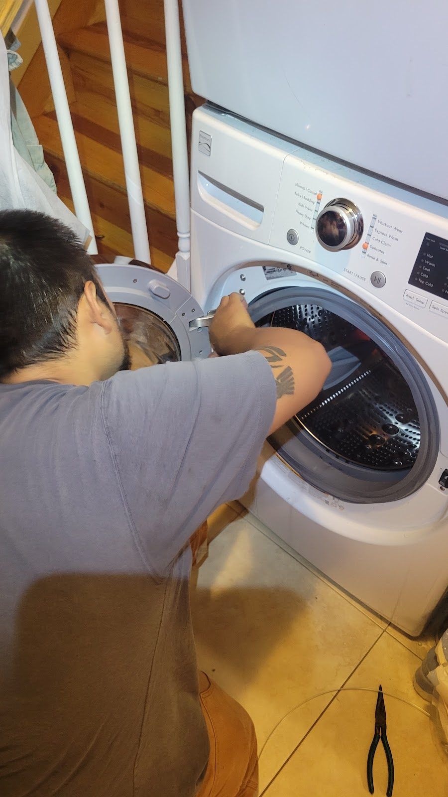 Russ at a washer