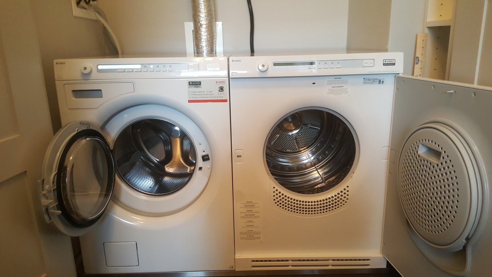 ASKO washer and dryer